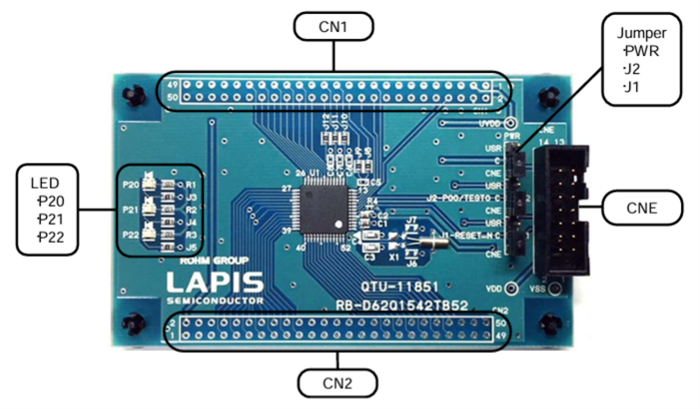 Circuit de localisation - ROHM Semiconductor Carte de référence RB-D62Q1542TB52